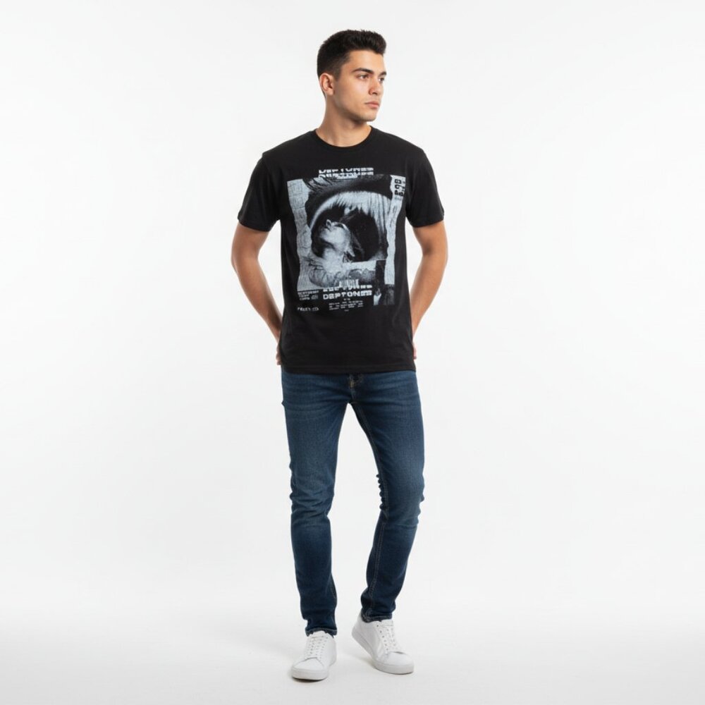 Black Graphic Tee